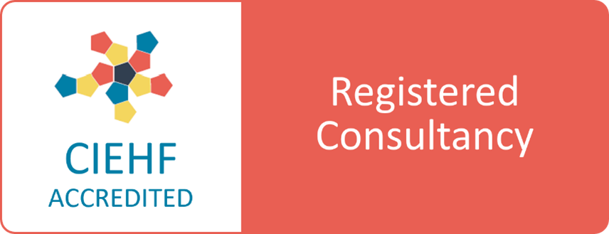 Chartered Institute of Ergonomics and Human Factors Registered Consultancy